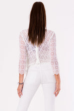 Load image into Gallery viewer, BLOUSE -WHITE 48024-1
