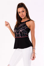 Load image into Gallery viewer, BLOUSE -BLACK 48010-2
