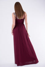 Load image into Gallery viewer, EVA &amp; LOLA DRESS eggplant 58003-1
