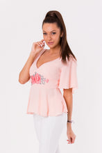 Load image into Gallery viewer, BLOUSE -POWDER PINK 48006-1
