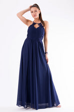 Load image into Gallery viewer, EVA &amp; LOLA DRESS NAVY BLUE 54007-4
