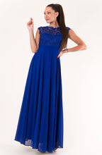 Load image into Gallery viewer, EVA &amp; LOLA DRESS ROYAL BLUE 60005-5
