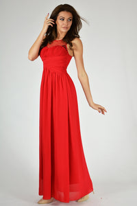 EVA & LOLA DRESS - RED 9709-4