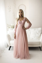 Load image into Gallery viewer, SENAT MESH DRESS DELICATE PINK 66004-1
