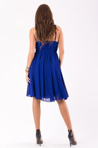 EVA&LOLA  DRESS COBALT 46039-1