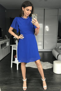 PINK BOOM  DRESS COBALT 44014-1