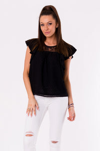 BLOUSE -BLACK 48028-4