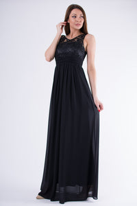 EVA & LOLA DRESS ROYAL BLACK 58001-4