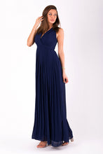 Load image into Gallery viewer, EVA&amp;LOLA  DRESS NAVY BLUE 51002-2
