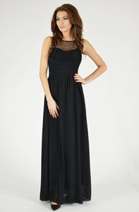 EVA & LOLA DRESS - BLACK 9709-1