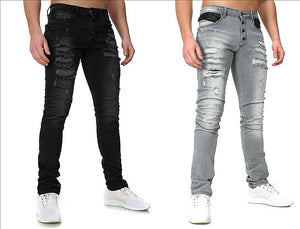 CRSM DESTROYED JEANS FOR MEN - 16001-1