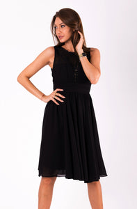 EVA & LOLA DRESS BLACK 51003-4