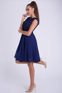 EVA & LOLA DRESS COBALT 26012-7