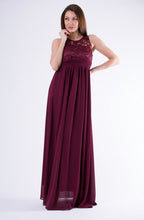 Load image into Gallery viewer, EVA &amp; LOLA DRESS eggplant 58001-1
