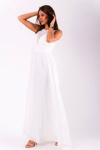 Load image into Gallery viewer, EVA&amp;LOLA  DRESS WHITE 51004-3
