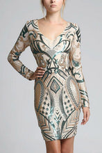 Load image into Gallery viewer, SOKY SOKA  DRESS GREEN 62007-2
