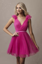 Load image into Gallery viewer, SENAT EXCLUSIVE DRESS FUSHIA 65001-2
