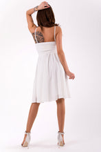 Load image into Gallery viewer, EVA&amp;LOLA  DRESS WHITE 46039-2
