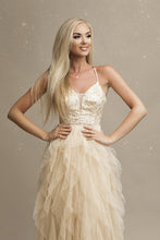 Load image into Gallery viewer, SENAT DIGNIFIED DRESS BEIGE 65002-3
