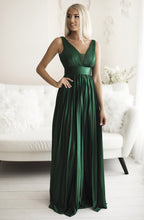 Load image into Gallery viewer, SENAT PLEATED  DRESS BOOTLE GREEN 66002-1
