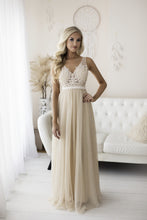 Load image into Gallery viewer, SENAT SPECIAL DRESS BEIGE 64014-2
