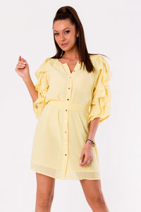 DRESS -SUNNY YELLOW 48026-2