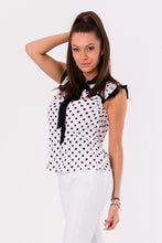 Load image into Gallery viewer, BLOUSE -WHITE 48005-1
