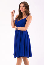 Load image into Gallery viewer, EVA&amp;LOLA  DRESS COBALT 46039-1
