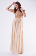 Load image into Gallery viewer, EVA &amp; LOLA DRESS GOLD 58004-3
