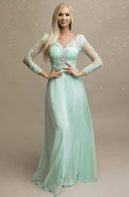 Load image into Gallery viewer, SENAT LACE DRESS MINT  67005-2
