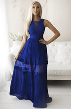 Load image into Gallery viewer, SENAT NEW DRESS ROYAL BLUE 66007-2
