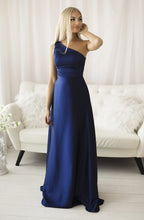 Load image into Gallery viewer, SENAT BOLERO DRESS NAVY BLUE 68007-1
