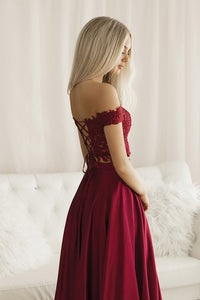 SENAT CORSET DRESS MAROON  68002-1