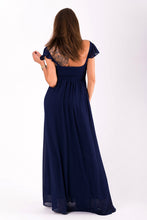 Load image into Gallery viewer, EVA&amp;LOLA  DRESS NAVY BLUE 51006-2
