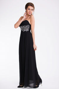 EVA & LOLA DRESS - BLACK 9610-1