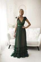 Load image into Gallery viewer, SENAT DIGNIFIED DRESS BOOTLE GREEN 66006-1
