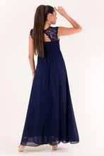 Load image into Gallery viewer, EVA &amp; LOLA DRESS NAVY BLUE 60005-3
