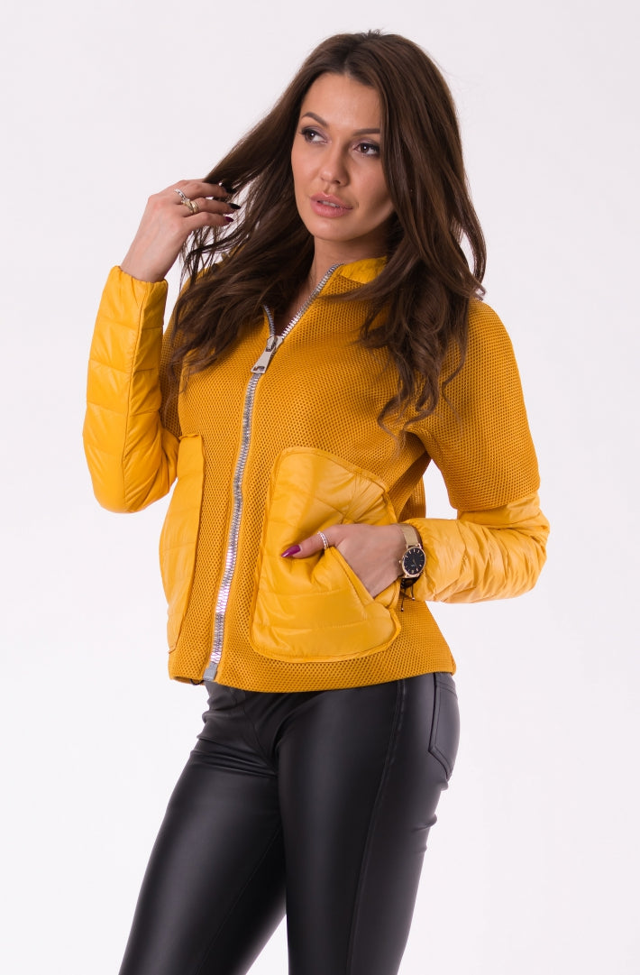 JACKET - MUSTARD 46033-3