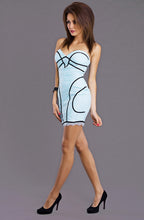 Load image into Gallery viewer, EMAMODA DRESS-MINT 6823-2
